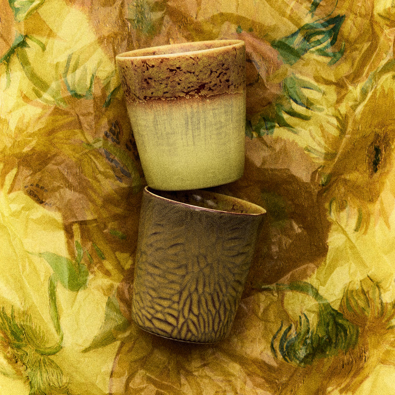 HKliving - 70's Van Gogh Kaffeebecher | sunflower