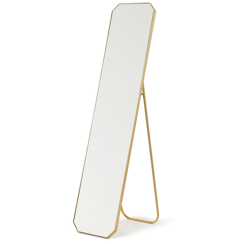 HKliving - Messing Standspiegel |