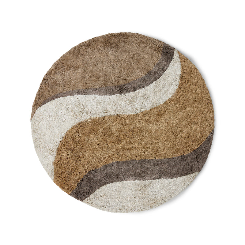 HKliving - Natural Waves Badematte |
