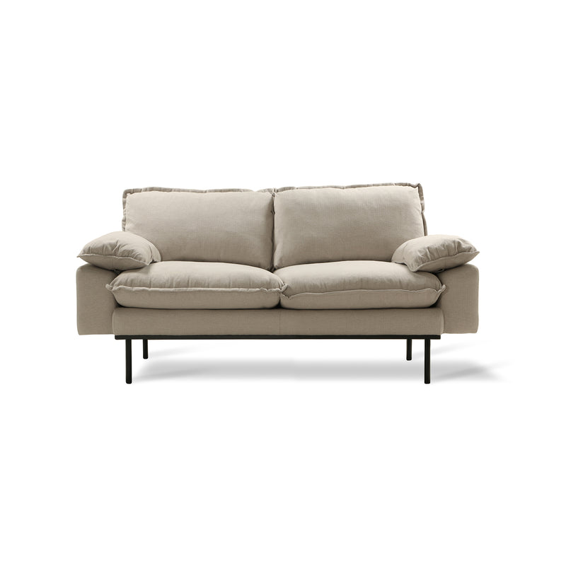 HKliving - Retro Sofa 2-Sitzer | beige