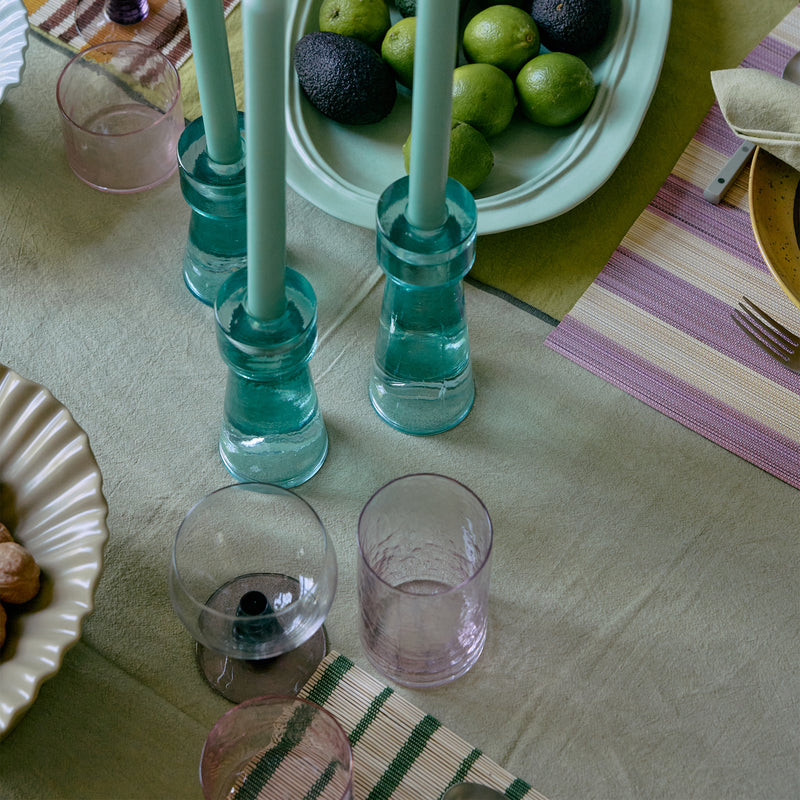 HKliving - Tube Trinkglas | blush