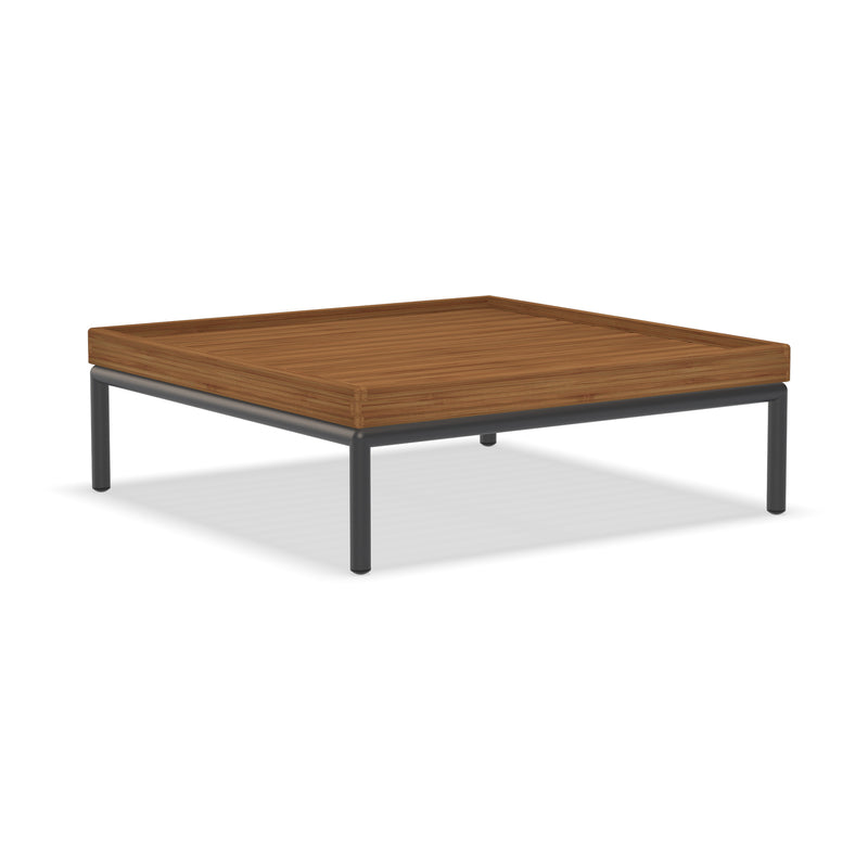 HOUE - LEVEL-LEVEL 2 Outdoor Couchtisch | Bambus/dunkelgrau