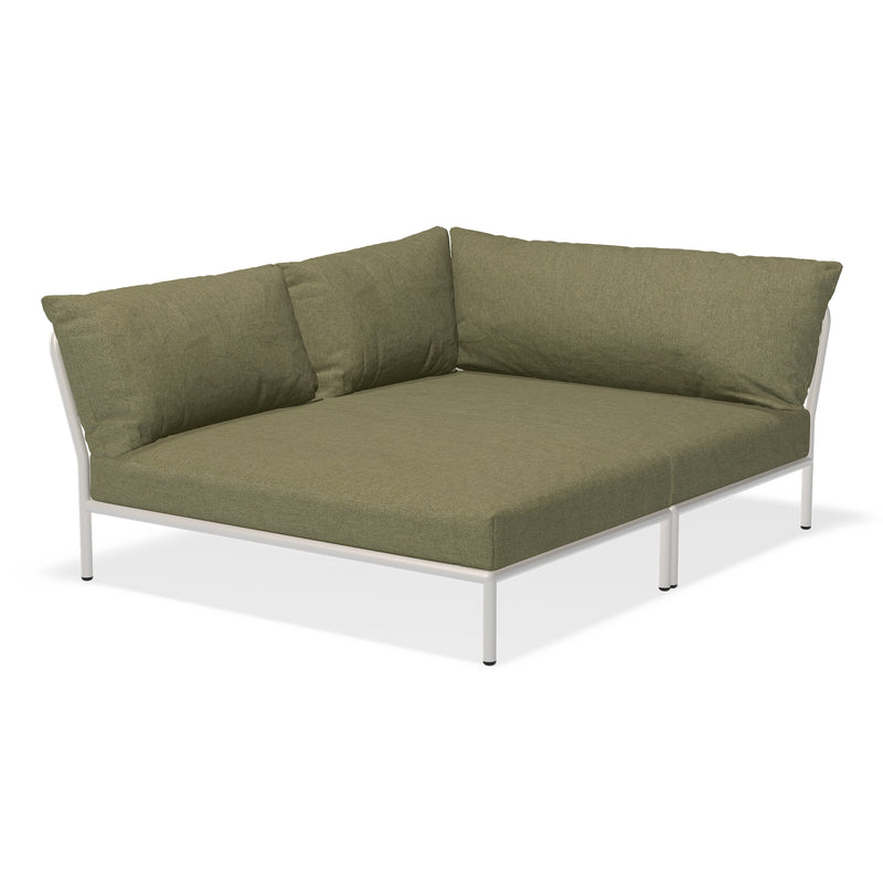 HOUE - Level 2 Cozy Sofa | leaf / links / muted white