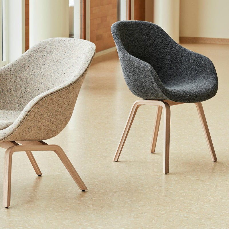 HAY - About A Chair AAC 123 | Flamiber grey C8 / Eiche matt lackiert