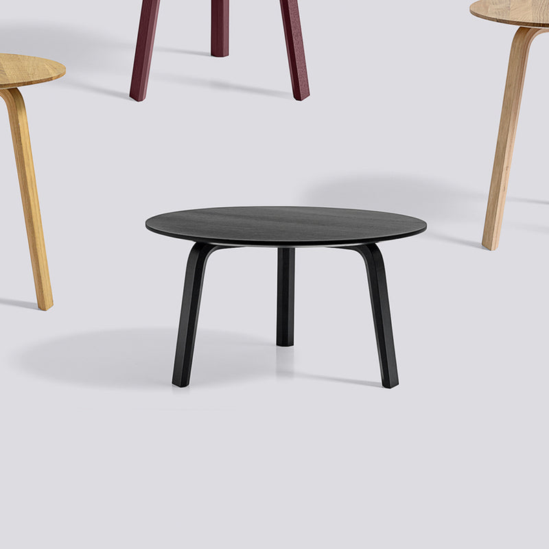 HAY - Bella Couchtisch | Ø 60 x H 39 cm / schwarz