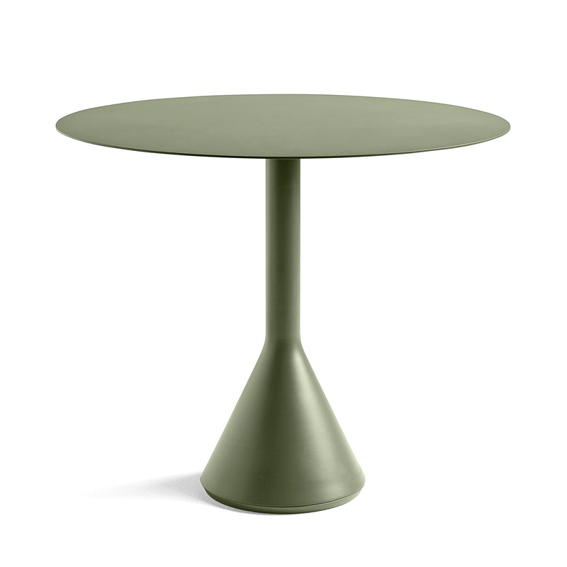 HAY - Palissade Cone Stehtisch | 90 x 74 cm / olivgrün