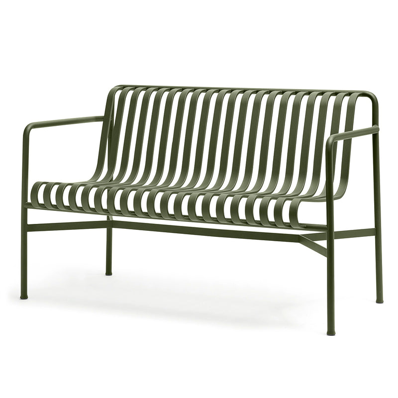 HAY - Palissade Dining Bench | olive