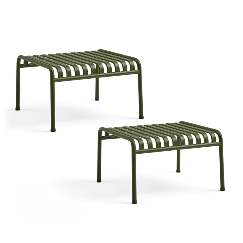 HAY - Palissade Ottoman (2er-Set) | olive