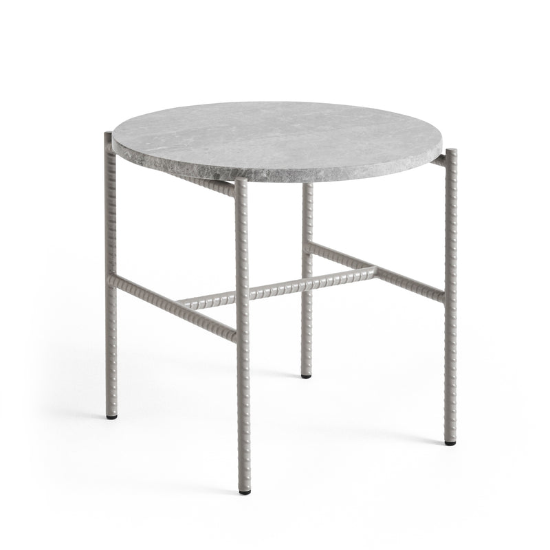 HAY - Rebar Beistelltisch rund | fossil grey