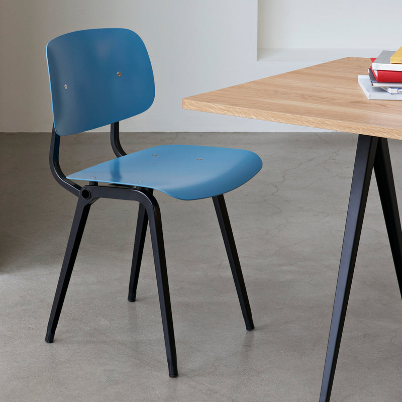 HAY - Revolt Chair | schwarz/azurblau