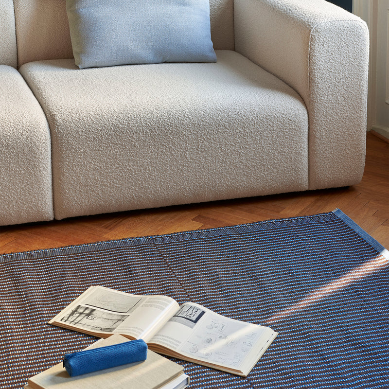 HAY - Tapis Teppich | 170 x 240 cm / chestnut&blue