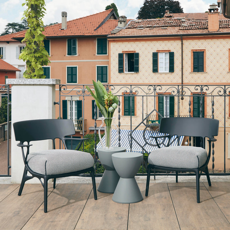 Kartell - A.I. Outdoor Lounge Chair | schwarz