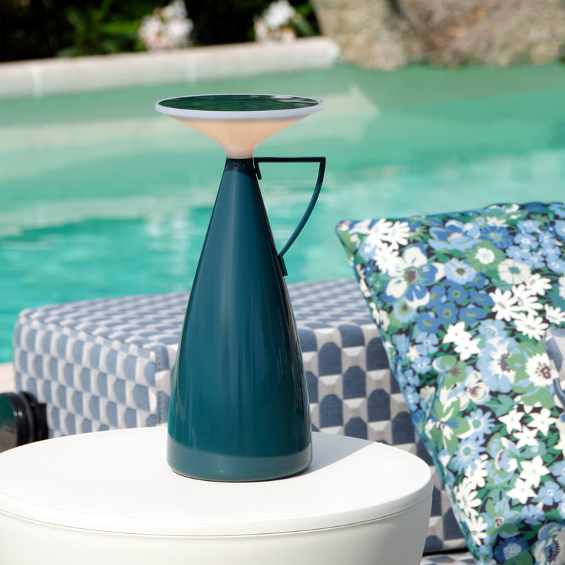 Kartell - Camomille Akku-Leuchte | petrol