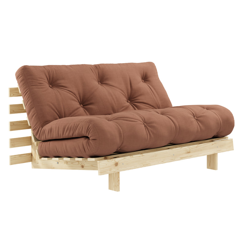 Karup - Roots Schlafsofa | 140 x 200 cm / clay brown