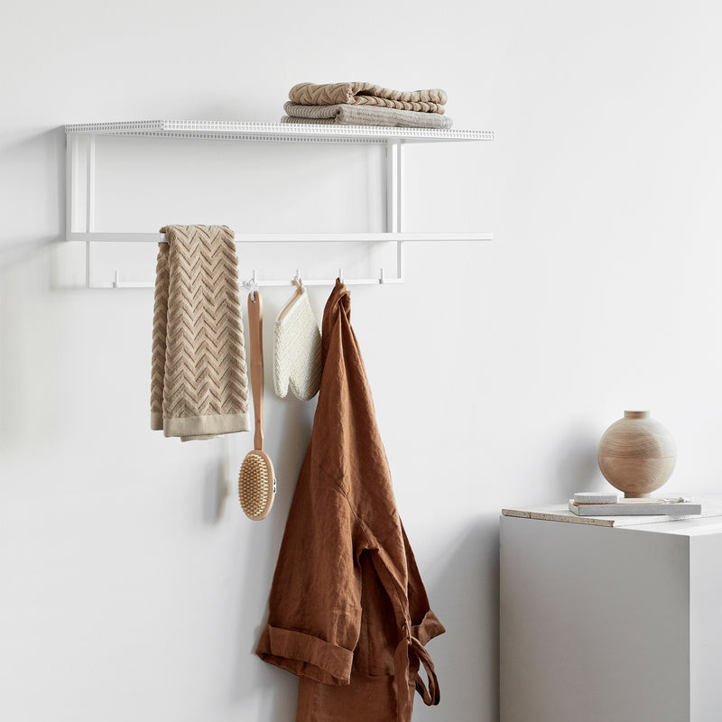 Kristina Dam Studio - Grid Wandgarderobe | weiß
