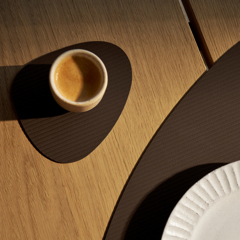 Lind DNA - Glasuntersetzer Curve | Corduroy hazel