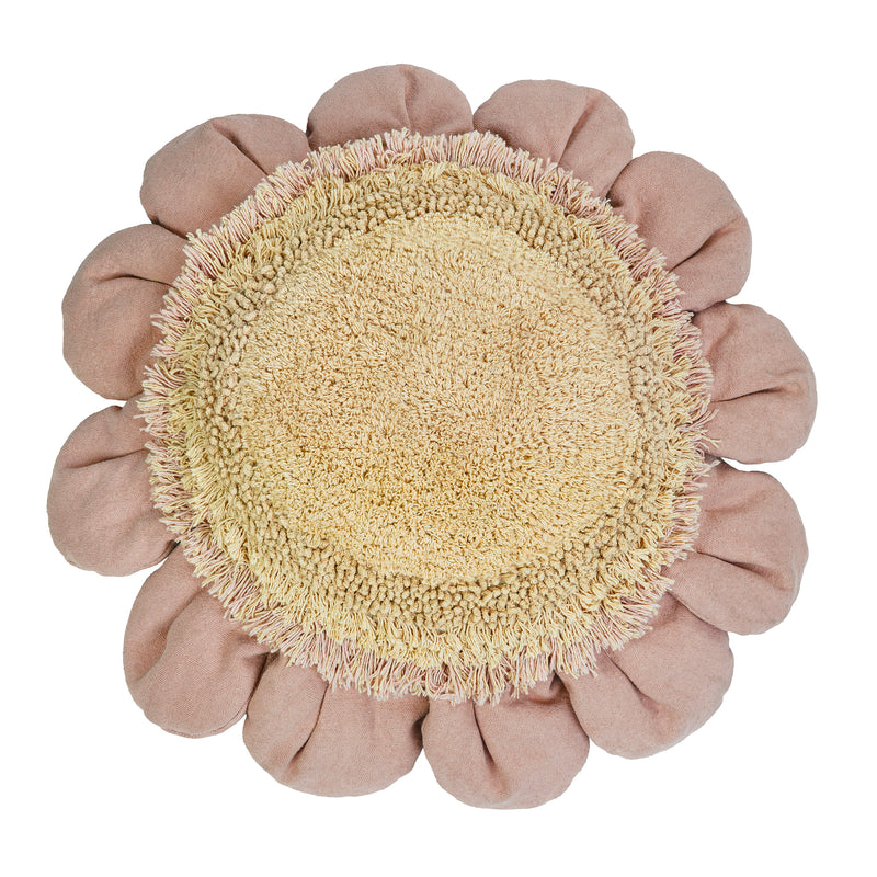 Lorena Canals - Pink Daisy Bodenkissen |