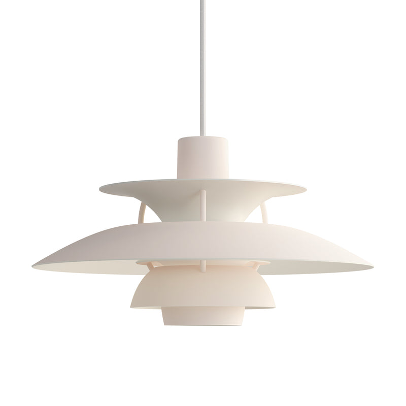Louis Poulsen - PH 5 Pendelleuchte | pale blush