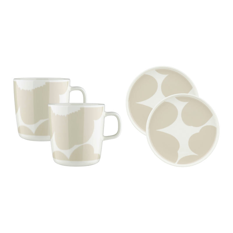 Marimekko - Oiva Iso Unikko Teller & Becher |