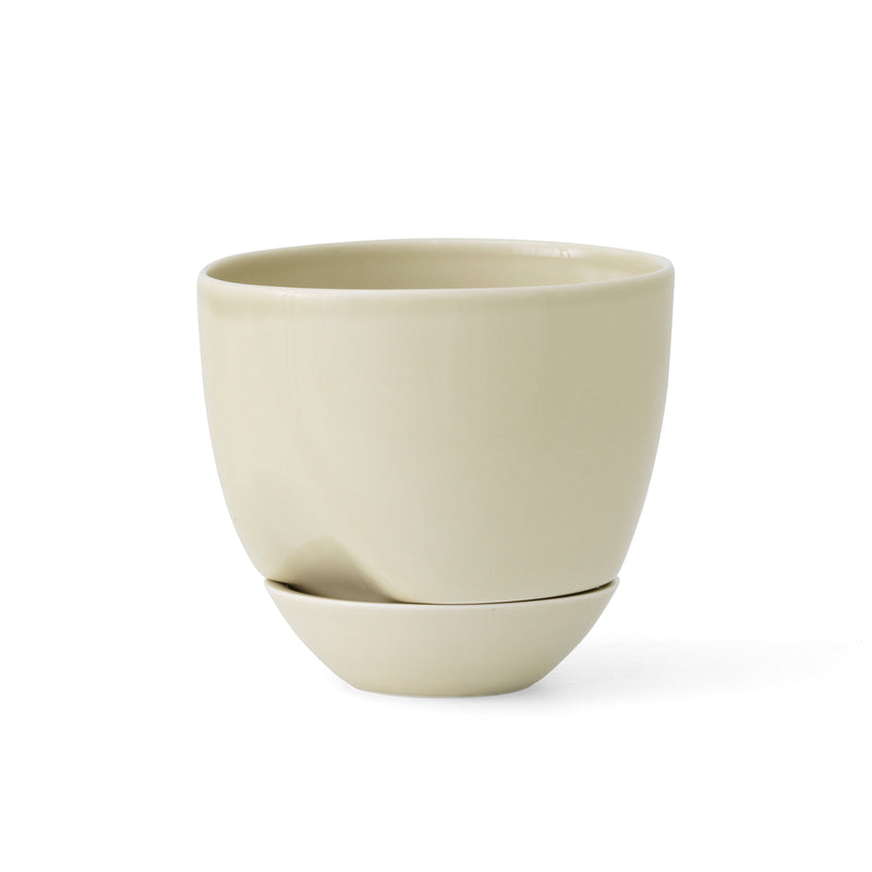 Audo - Hydrous Pflanztopf | Ø 12 cm / aschgrau