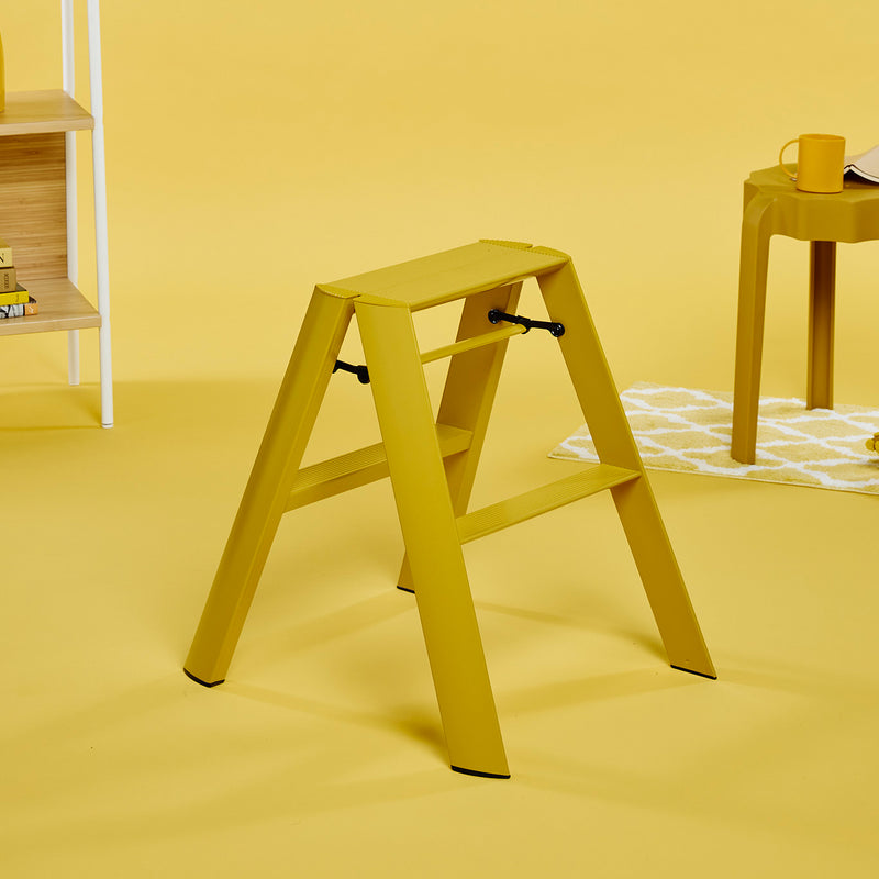 Metaphys - Lucano 2 Step Hockerleiter | gelb