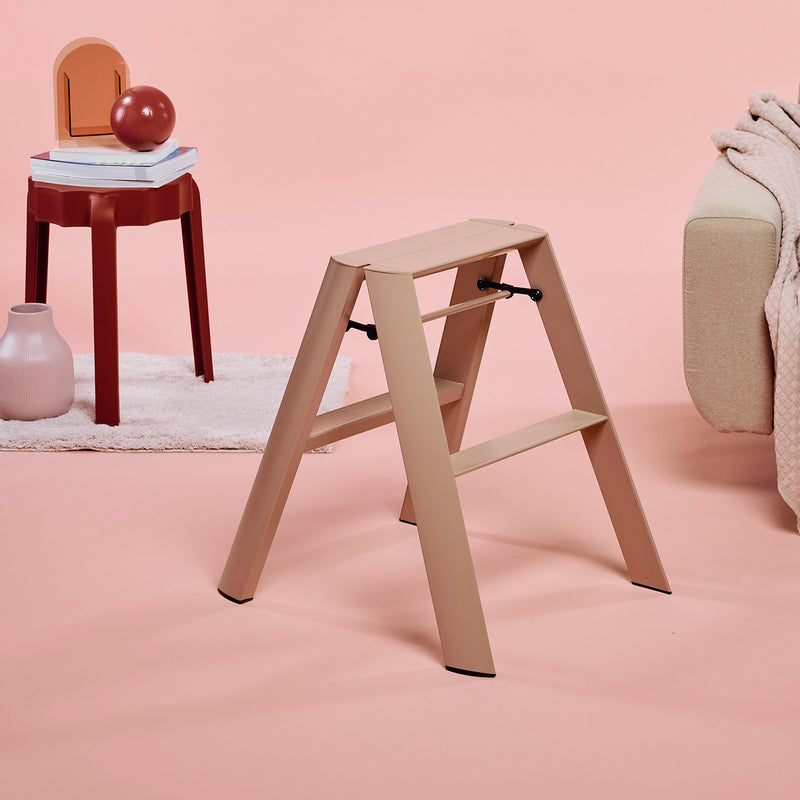 Metaphys - Lucano 2 Step Hockerleiter | peach brown