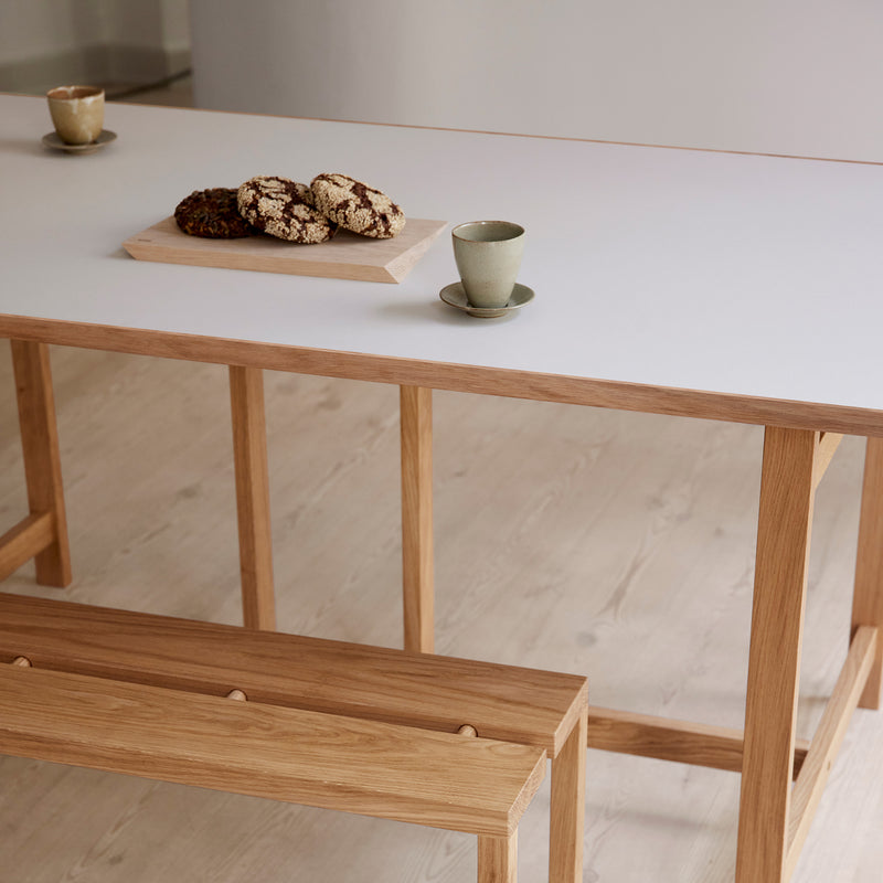 Moebe - Esstisch | 220 cm / Light Grey
