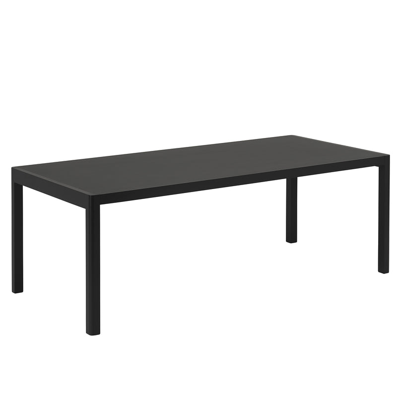 Muuto - Workshop Esstisch | 200 x 92 cm / schwarz
