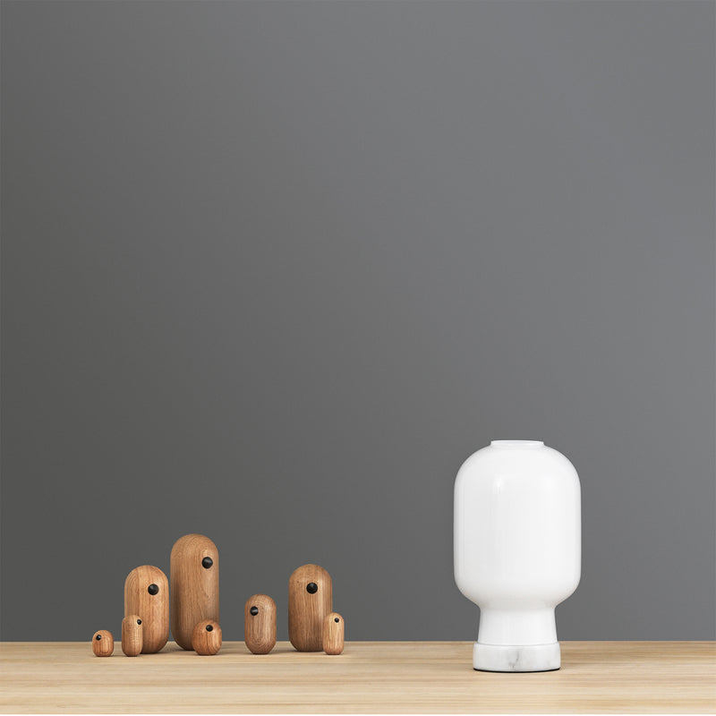 Normann Copenhagen - Amp Tischleuchte | weiß/weiß