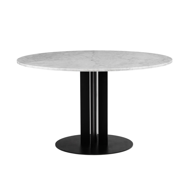 Normann Copenhagen - Scala Tisch | Marmor weiß / Ø 130 x H 75 cm