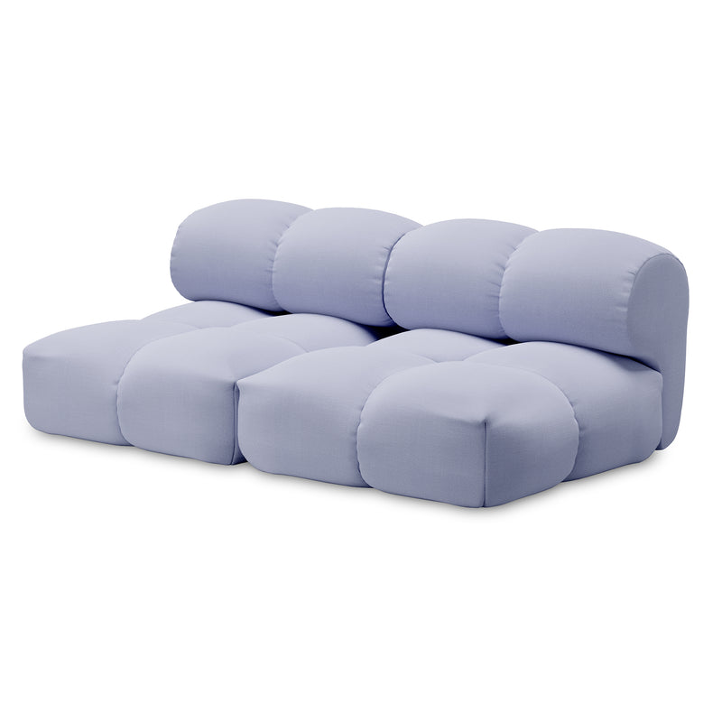 OUT Objekte unserer Tage - Sander 02 2.5-Sitzer Sofa | Kvadrat Vidar fliederblau (0723)