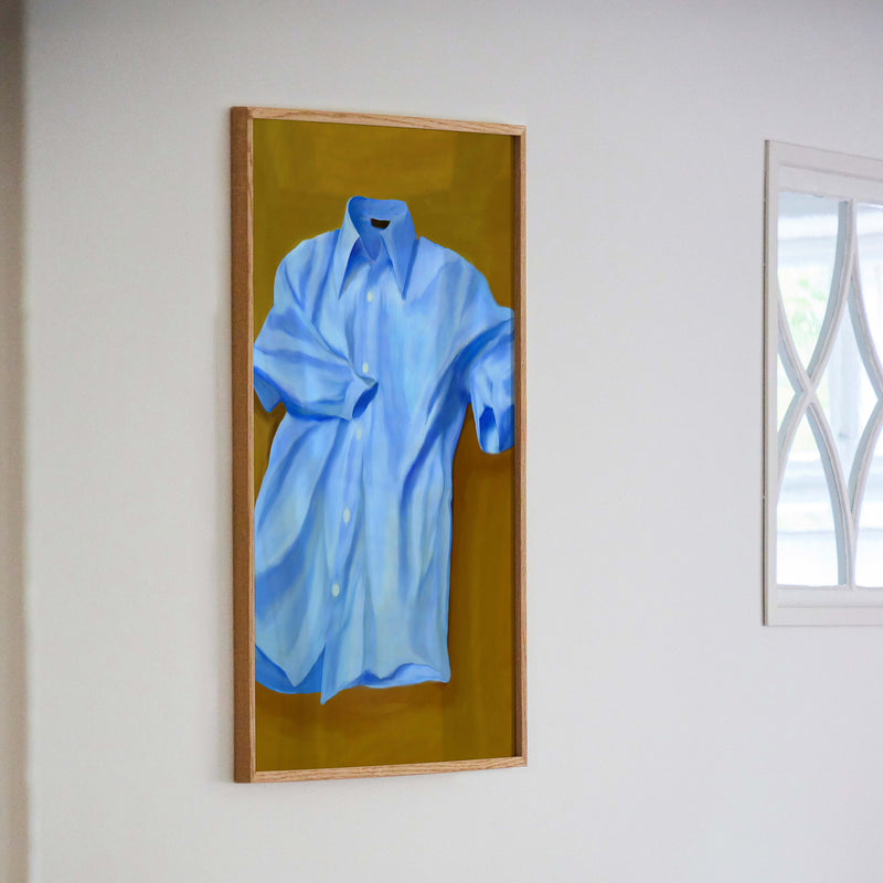 Paper Collective - Blue Shirt Poster | 70 x 100 cm