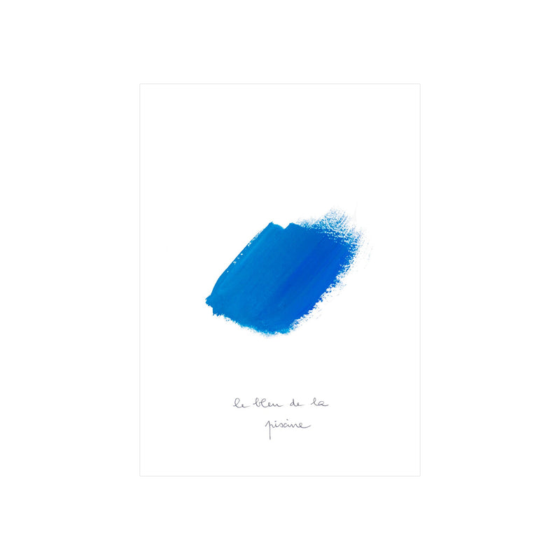 Paper Collective - Le Bleu Poster |