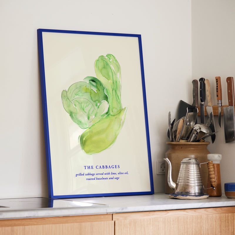 Paper Collective - The Cabbages Poster | 50 x 70 cm