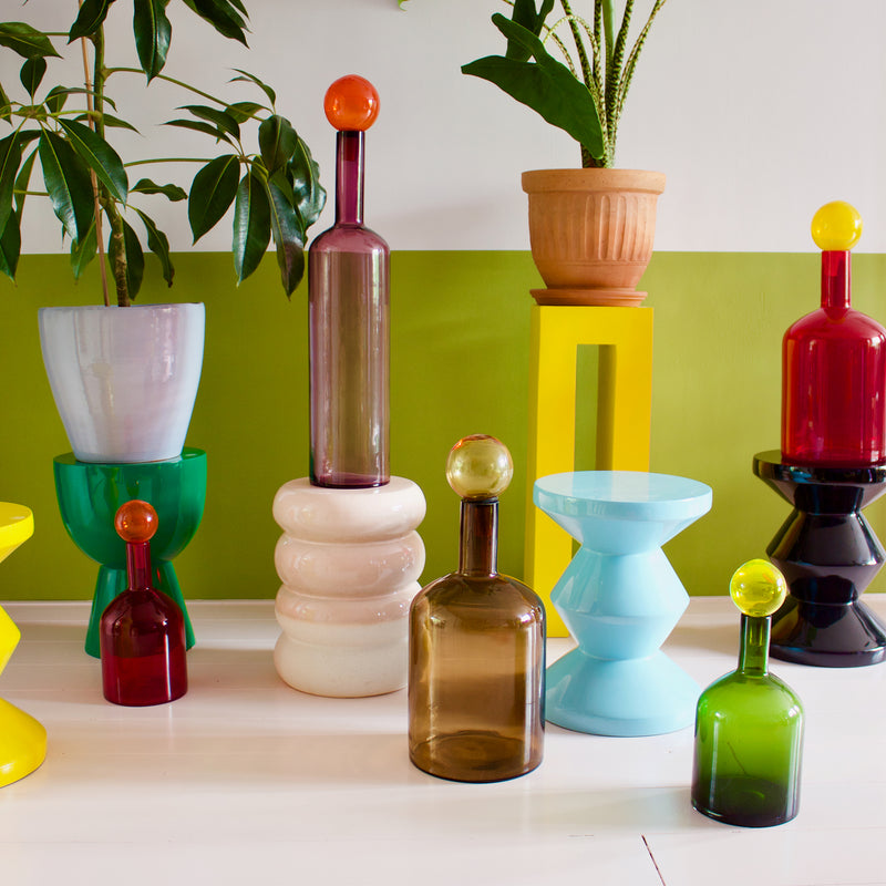 POLSPOTTEN - Bubbles & Bottles Karaffe | mehrfarbig