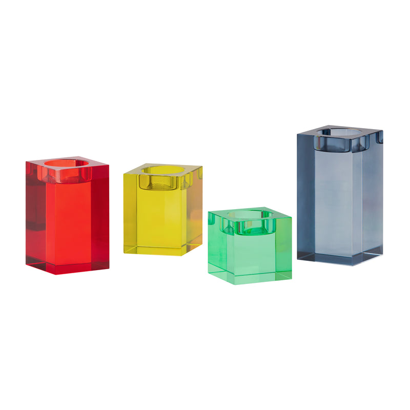 Remember - Glasblock-Kerzenhalter Vela |