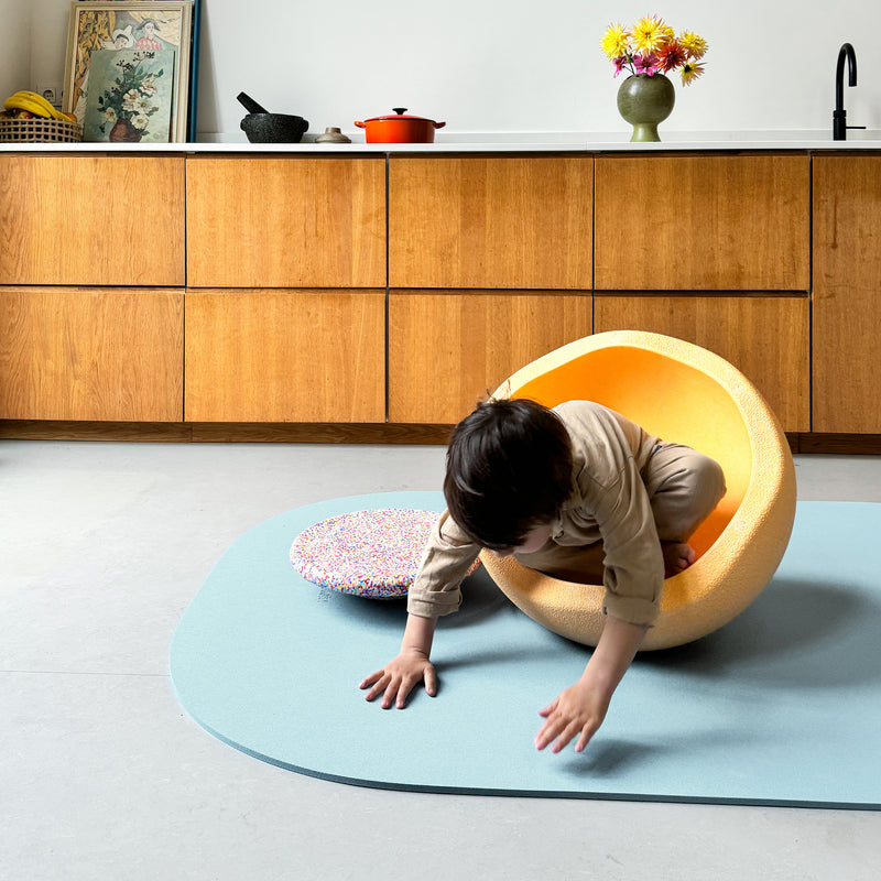 Stapelstein® - Yoga- & Spielmatte | hellgrün
