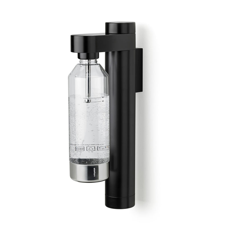 Stelton - Brus Wassersprudler für die Wand | schwarz