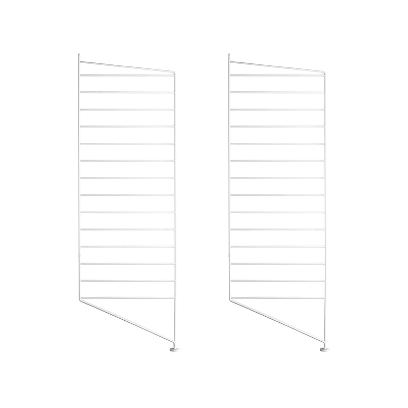 String - Bodenleiter | 2er Set / 85 x 30 cm / weiß