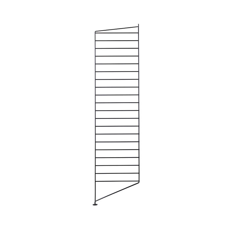String - Bodenleiter | einzeln / 123 x 30 cm / schwarz