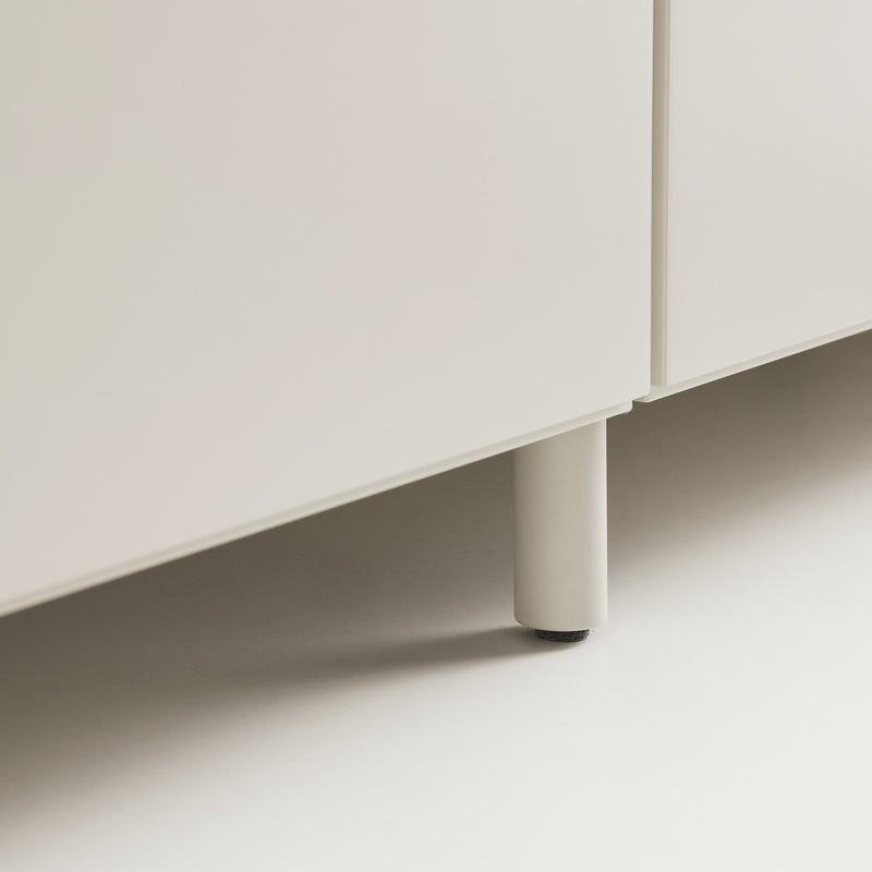 String - Relief Kommode breit | beige