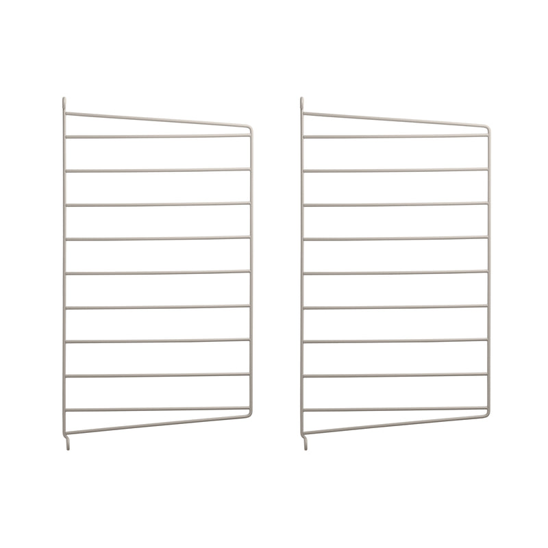 String - Wandleiter 30 cm | 2er-Set / 50 x 30 cm / beige