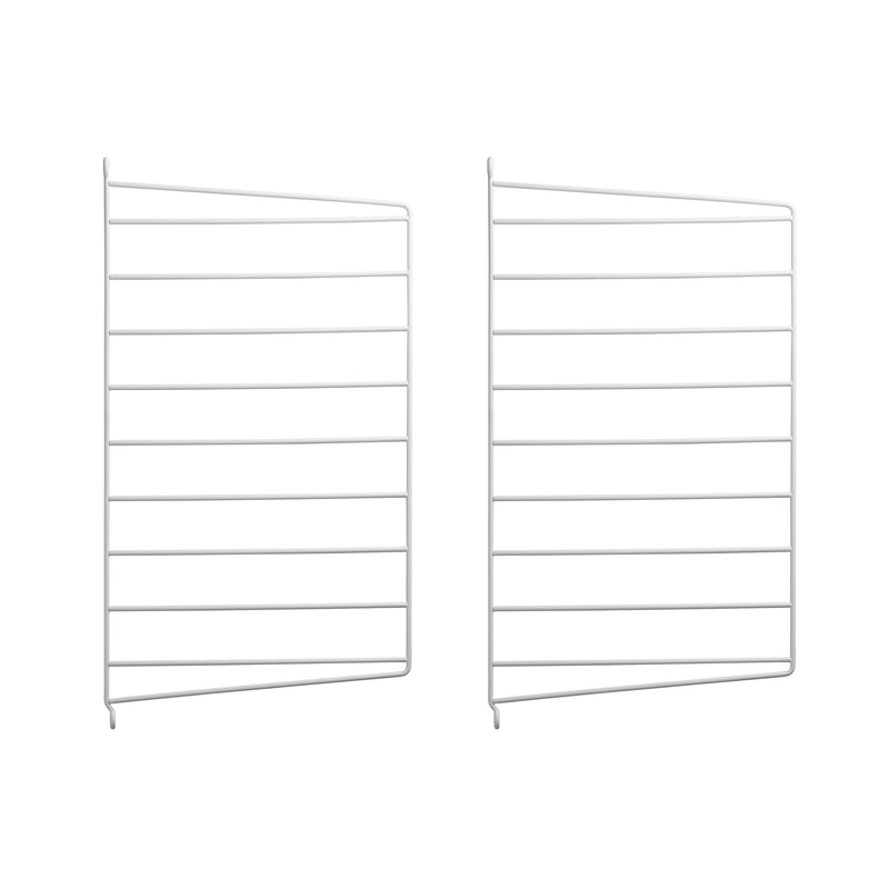 String - Wandleiter 30 cm | 2er-Set / 50 x 30 cm / weiß
