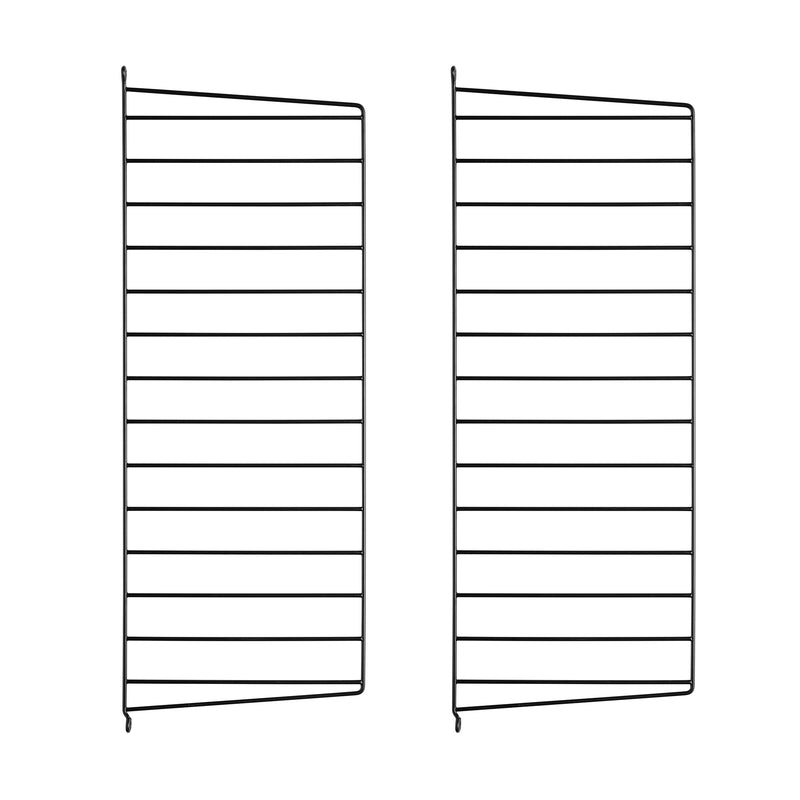 String - Wandleiter 30 cm | 2er-Set / 75 x 30 cm / schwarz