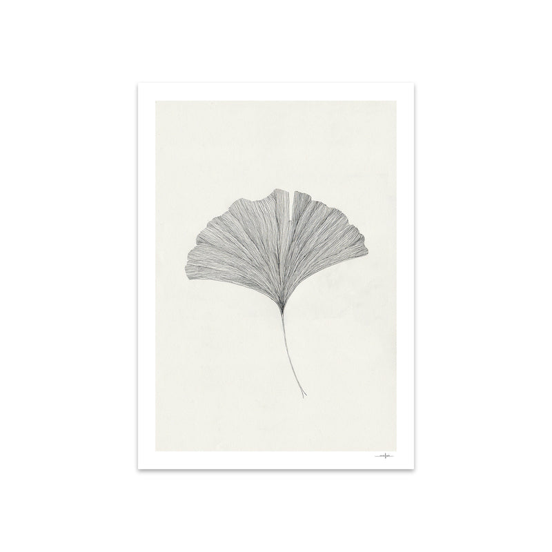 The Poster Club - Ginkgo Leaf von Ana Frois | 50 x 70 cm