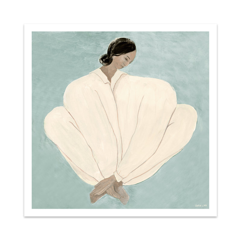 The Poster Club - Meet Me At Jaurés von Sofia Lind | 100 x 100 cm