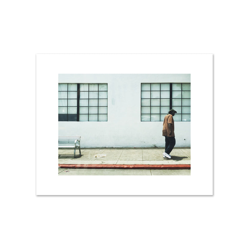 The Poster Club - Santa Monica Man von Christina Kayser O. |