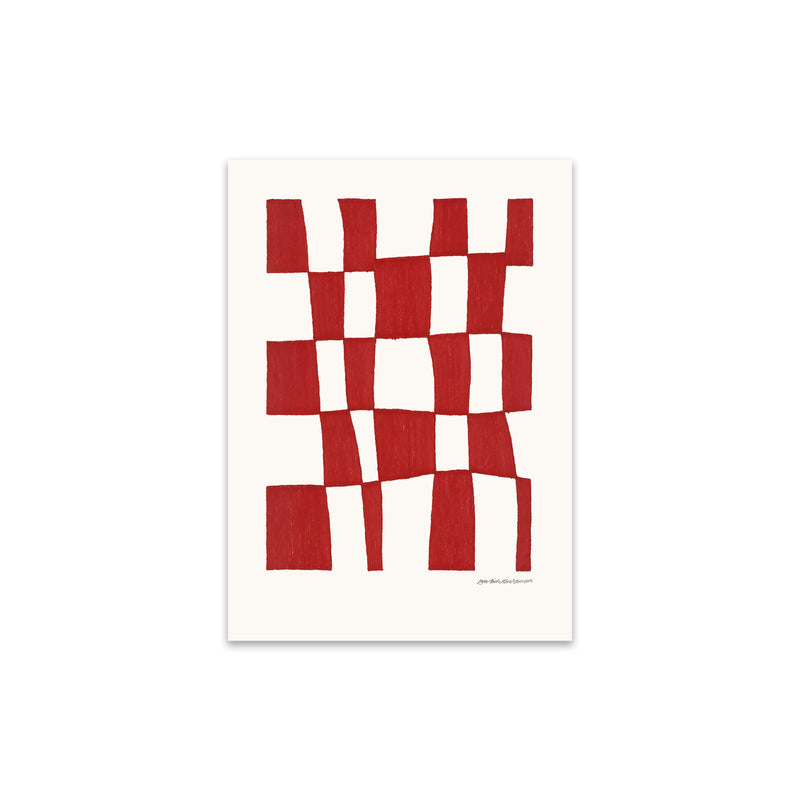 The Poster Club - Square Days von Leise Dich Abrahamsen |