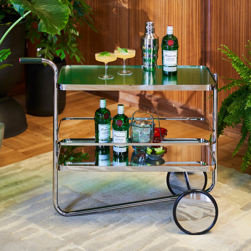 Thonet - S 179 Servierwagen | londongrün