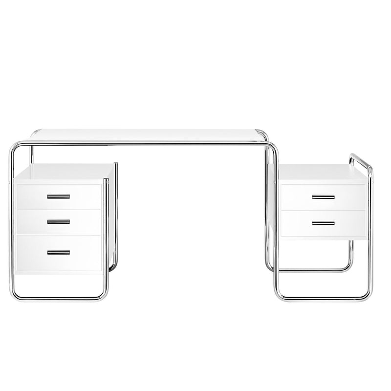 Thonet - S 285 Schreibtisch | S285 / Esche reinweiß decklackiert